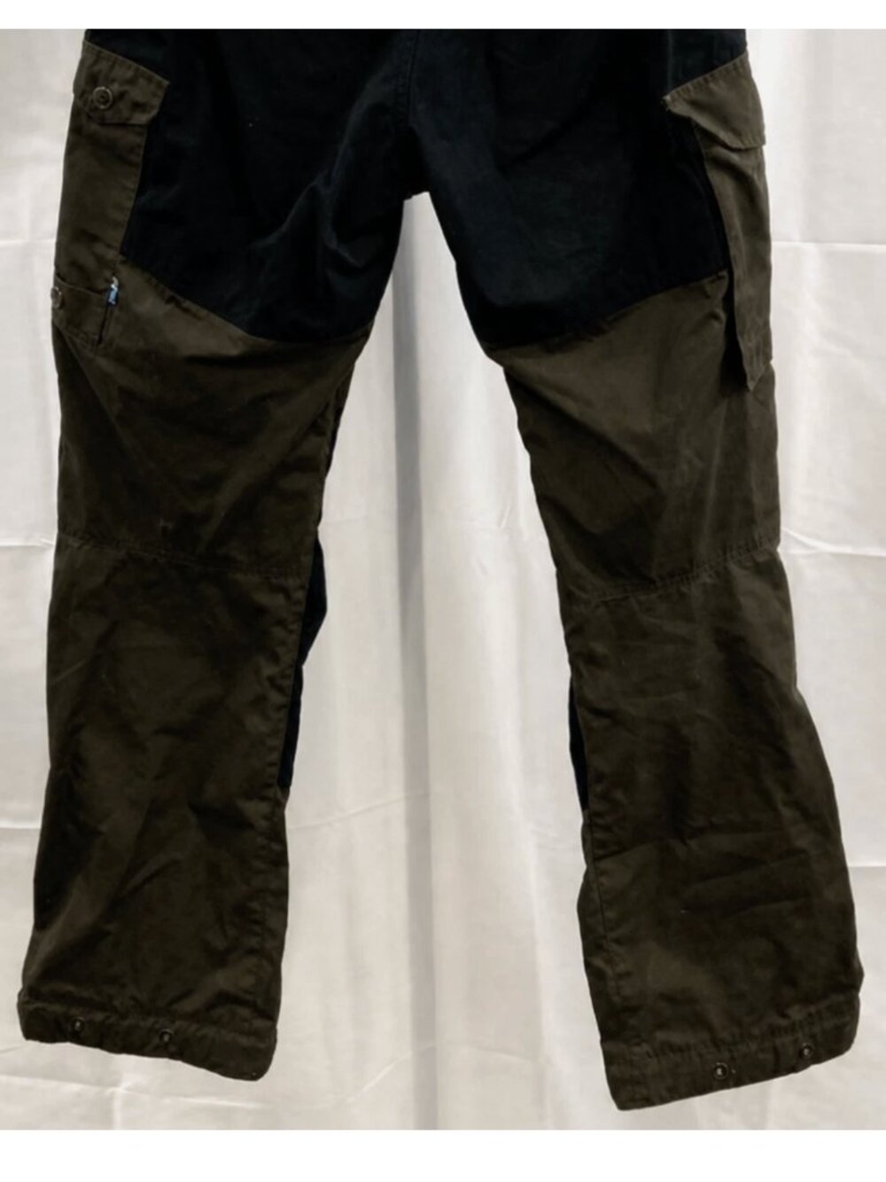 Fjallraven Vida Pro Trousers Pants Men's EU 44 US 29 Dark Olive Black 81760R - Picture 6 of 8